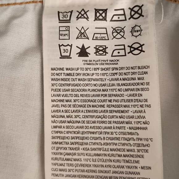 Mango High Waist Maxi Light Blue Denim Skirt Women's Size S - Picture 6 of 16